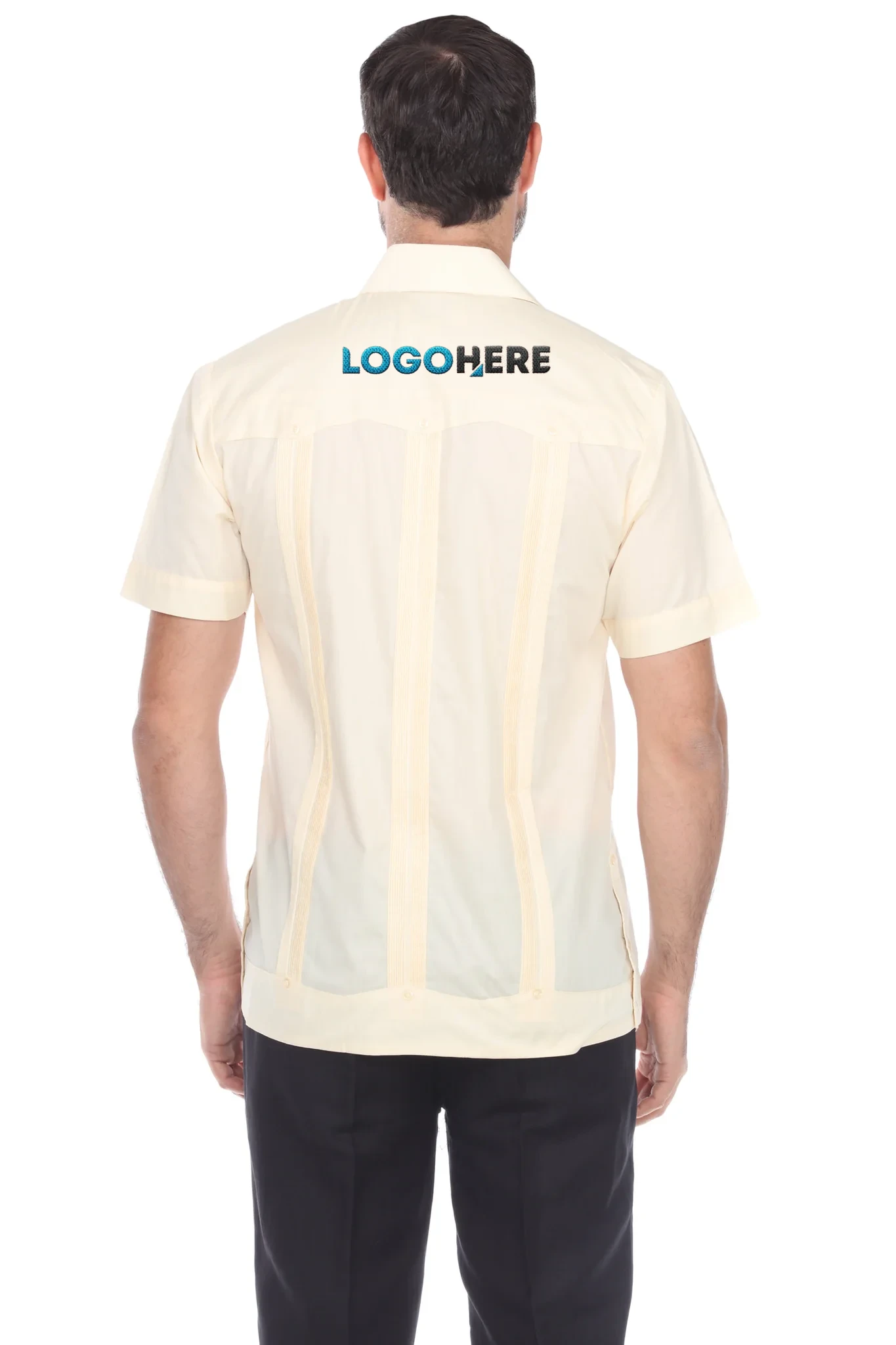 Ejemplo uniforme con logo - espalda